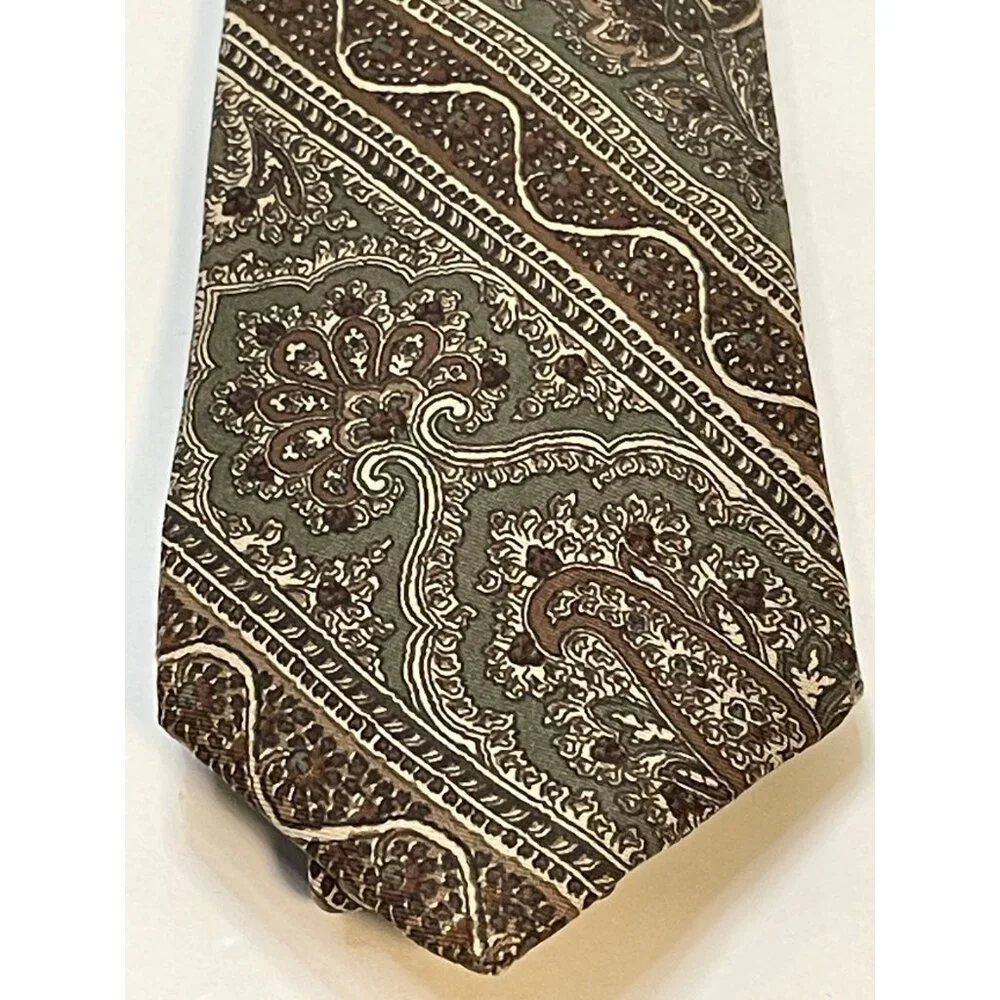 Lanvin silk neck tie 57